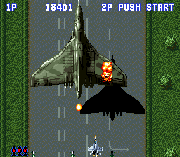 Sonic Wings (Japan) In game screenshot